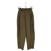 Pre-owned Polyester bottoms Alexander Wang Pre-owned , Brown , Dames