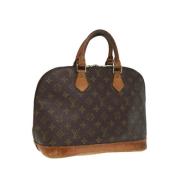 Pre-owned Canvas louis-vuitton-bags Louis Vuitton Vintage , Brown , Da...