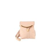 Pre-owned Leather backpacks Chloé Pre-owned , Pink , Dames