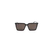 Pre-owned Fabric sunglasses Yves Saint Laurent Vintage , Black , Dames