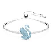 Damesarmband Iconic Swan:soft Blue Rc05/Rhs M 5660595 Swarovski , Gray...