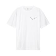 Pijl T-shirt Olaf Hussein , White , Heren