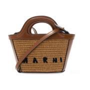 ‘Tropicalia’ shopper tas Marni , Brown , Dames