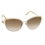 Pre-owned Canvas sunglasses Cartier Vintage , Yellow , Dames