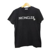 Pre-owned Cotton tops Moncler Pre-owned , Black , Dames