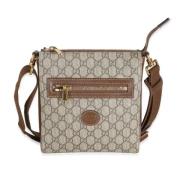 Pre-owned Canvas crossbody-bags Gucci Vintage , Beige , Dames