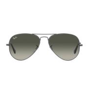 Aviator Zonnebril Rb3025 004/71 Ray-Ban , Gray , Heren