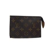 Pre-owned Canvas louis-vuitton-bags Louis Vuitton Vintage , Brown , Da...