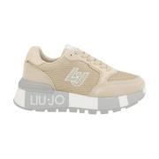 Ivory Sneaker Liu Jo , Beige , Dames