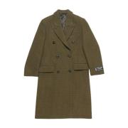 Khaki Groene Stijlvolle buitenjas Acne Studios , Green , Dames