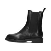 Zwarte Leren Chelsea Boots voor Vrouwen Vagabond Shoemakers , Black , ...