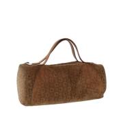 Pre-owned Canvas celine-bags Celine Vintage , Brown , Dames