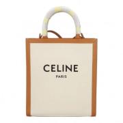 Pre-owned Leather celine-bags Celine Vintage , Beige , Dames