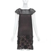 Pre-owned Cotton dresses Prada Vintage , Black , Dames