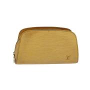 Pre-owned Leather louis-vuitton-bags Louis Vuitton Vintage , Yellow , ...