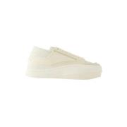 Leather sneakers Y-3 , Beige , Dames