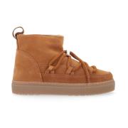 Bruine Klassieke Lage Sneakers Inuikii , Brown , Dames