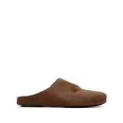 Bruine Ballet Slipper Schoenen UMA Wang , Brown , Dames