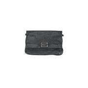 Pre-owned Leather clutches Marc Jacobs Pre-owned , Black , Dames