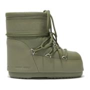 Groene Icon Low Rubberlaarzen Moon Boot , Green , Heren