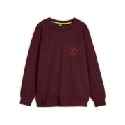 Urban Raglan Sweatshirt Bordeaux Munich , Red , Heren