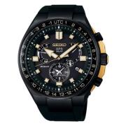 Titanium Solar Herenhorloge Zwart Seiko , Black , Heren