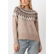 Sidsel Warm Knit Sweater Vest MOS Mosh , Brown , Dames