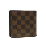 Pre-owned Canvas wallets Louis Vuitton Vintage , Brown , Dames