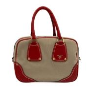 Pre-owned Canvas handbags Prada Vintage , Multicolor , Dames