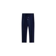 Lichtgewicht Kasjmier Wollen Broek Liviana Conti , Blue , Dames