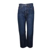 Pre-owned Cotton jeans Acne Studios Pre-owned , Blue , Dames