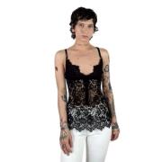 Pre-owned Fabric tops Dolce & Gabbana Pre-owned , Black , Dames