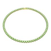 Damesketting Matrix Tennis Groen Gouden Legeringslaag 5661189 Swarovsk...