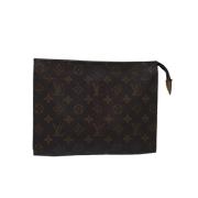 Pre-owned Canvas louis-vuitton-bags Louis Vuitton Vintage , Brown , Da...