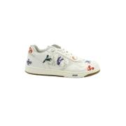 Pre-owned Leather sneakers Dior Vintage , White , Heren