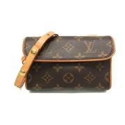 Pre-owned Fabric louis-vuitton-bags Louis Vuitton Vintage , Brown , Da...