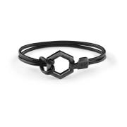 Heren Armband Armketting Roestvrij Staal Hexagon Philipp Plein , Black...