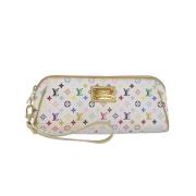 Pre-owned Canvas louis-vuitton-bags Louis Vuitton Vintage , White , Da...