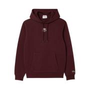 Stijlvolle Sweatshirt voor Mannen Lacoste , Red , Heren