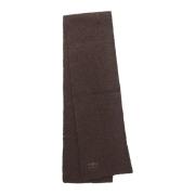 Gebreide Sjaal in Choco Lollys Laundry , Brown , Dames