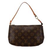 Pre-owned Canvas louis-vuitton-bags Louis Vuitton Vintage , Brown , Da...