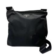 Pre-owned Nylon prada-bags Prada Vintage , Black , Dames