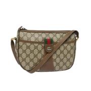 Pre-owned Fabric gucci-bags Gucci Vintage , Beige , Dames