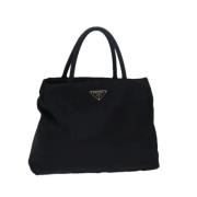 Pre-owned Nylon handbags Prada Vintage , Black , Dames