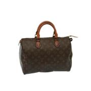 Pre-owned Canvas louis-vuitton-bags Louis Vuitton Vintage , Brown , Da...