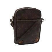 Pre-owned Canvas louis-vuitton-bags Louis Vuitton Vintage , Brown , Da...