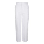 Witte Denim Jeans Gemaakt in Mexico Paige , White , Dames