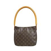 Pre-owned Canvas louis-vuitton-bags Louis Vuitton Vintage , Brown , Da...