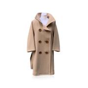 Pre-owned Wool outerwear Chloé Pre-owned , Beige , Dames