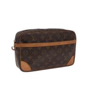 Pre-owned Canvas louis-vuitton-bags Louis Vuitton Vintage , Brown , Da...